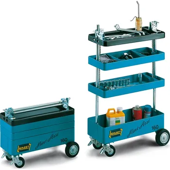 Dílenský stůl Hazet 160ST dílenský vozík ocelový plech Barva: modrá