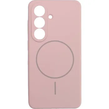 Náhradní kryt pro mobilní telefon Kryt pouzdra Silicone 2mm Samsung Galaxy S26 s MagSafe Sand Pink