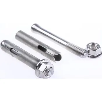 Člun Upevňovací prvek do zdiva, Nerezová ocel, průměr otvoru: 12mm, délka: 75mm RS PRO