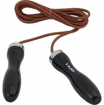 Švihadlo Švihadlo Kožené HMS Boxerské dřevěné rukojeti Ložiska Retro Crossfit