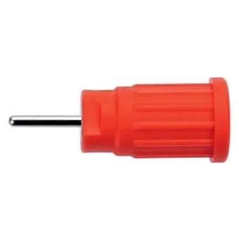 Elektrická zásuvka Banánková zásuvka, 24A, 1kV, Žlutá, Samec