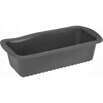 Nádoba na pečení SILIKONOVÁ FORMA na pečení FORMA NA BISKUPSKÝ CHLEBÍČEK 2,7L ŠEDÁ FORMA NA KOLÁČ