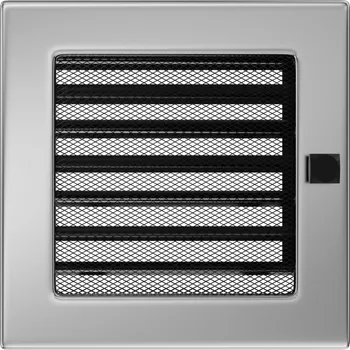 Potažená výstupní mřížka Šedé Kratki