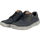 Pánské kožené polobotky 04003-14 Rieker modré