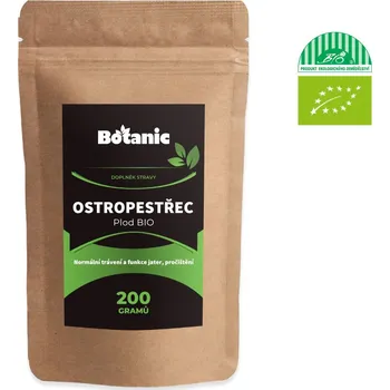 Přírodní produkt Botanic Ostropestřec mariánský plod BIO 200 g