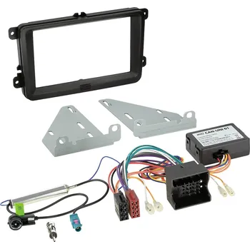 Autorádio ACV 621320-30-01 dvojitý montážní rámeček na autorádio dle DIN pro Vhodné pro značku auta: Seat, Skoda, Volkswagen