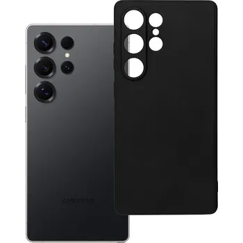 Náhradní kryt pro mobilní telefon Kryt Soft Case Samsung Galaxy S25 Ultra black