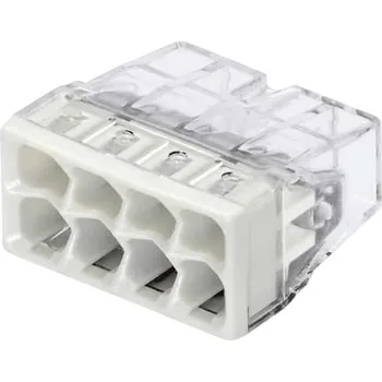 Svorka Wago 2273-208 8x0,5-2,5mm2 transparentní/bílá