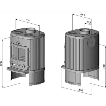 Krbová kamna Morso 1126 CB