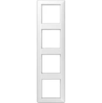 Jung 4násobná rámeček bílá AS584WW 1 ks