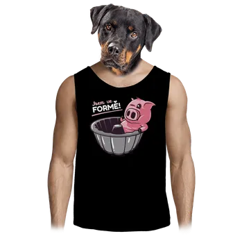 Pánské tílko Bastard Ve formě pánské tílko Black