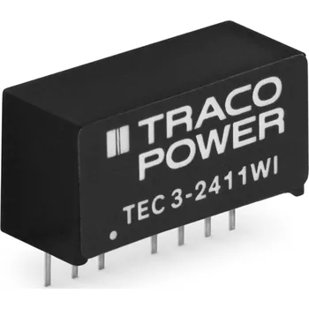 Měnič napětí TracoPower TEC 3-2411WI DC/DC měnič napětí do DPS 24 V/DC 600 mA 3 W Počet výstupů: 1 x Obsah 1 ks