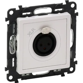 Elektrická zásuvka VALL ZÁSUVKA XLR SAMICE BÍLÁ *753173 Legrand