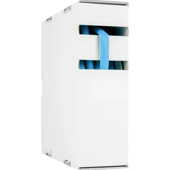 Hongshang 211134368 smršťovací bužírka bez lepidla modrá 2.40 mm 1.20 mm Poměr smrštění:2:1 15 m