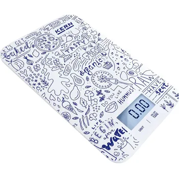 Kuchyňská váha Kern FGE 5K-3 kuchyňská váha digitální Max. váživost=5000 g vícebarevná 230 x 152 x 15