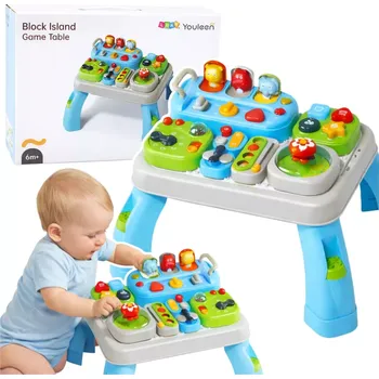 Hračka Interaktivní vzdělávací stolek pro miminka se zvuky 6m+