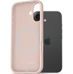Kryt na mobil AlzaGuard Silicone Case Compatible with Magsafe pro iPhone 16 růžový