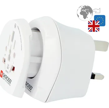 Cestovní adaptér Skross 1.500231-E cestovní adaptér CO W to UK2