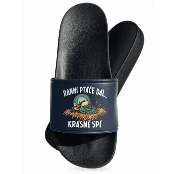 Pánské pantofle Bastard Ranní ptáče spí pantofle Navy