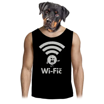 Pánské tílko Bastard Wifič pánské tílko Black