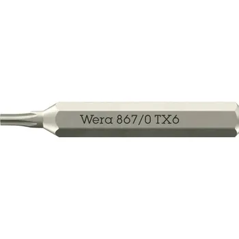 Bit Wera 867 Micro TORX® 05058131001 bit Torx T 6 1 ks