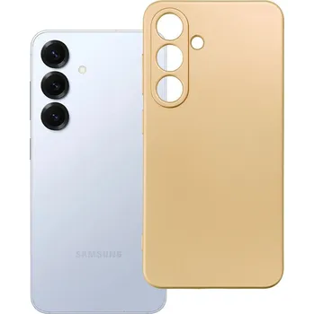 Náhradní kryt pro mobilní telefon Kryt Metallic Case Samsung Galaxy S25 Gold