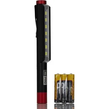 Svítilna Tužková svítilna 3 x AAA, typ žárovky: LED Pero Ne, rozsah: 23 m, Hliník, svítivost: 275 lm, IPX4 Černá Tužková