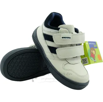 Chlapecké polobotky Dětské celoroční boty Protetika DERO white - vel. 22
