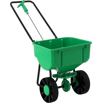 Zahradní vozík Ruční sypací vozík univerzální 27 l zelený
