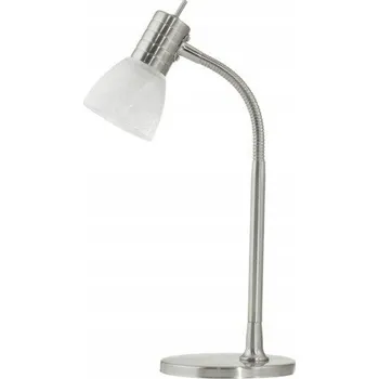 Lampička Stolní lampa PRINCE 1 Ø12,5 E14 - nikl/bílá