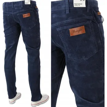 Pánské džíny WRANGLER TEXAS SLIM JEANS MANŽESTROVÉ KALHOTY ROVNÉHO STŘIHU "MOOD INDIGO" *- W42 L32