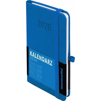 Kalendář Knižkový kalendář B6 TDW Memofix modrý Antra