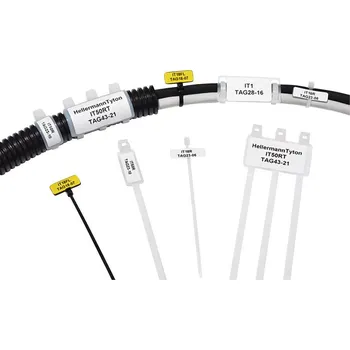 HellermannTyton 151-42119 IT1 PA66 NA 100 značení kabelů Potisknutelná plocha: 44 x 19 mm přírodní 1 ks