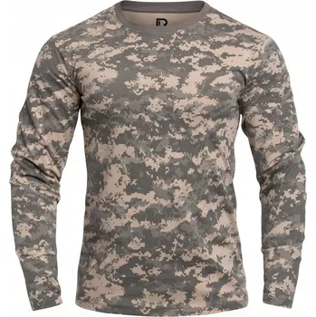 Pánské oblečení Tričko s dlouhým rukávem bavlněné Brandit Premium Long Sleeve Shirt XXL