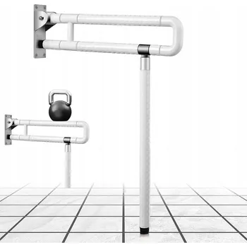 Madlo do koupelny MADLO PRO INVALIDY STOJÍCÍ SKLOPNÉ 60 cm k toaletě