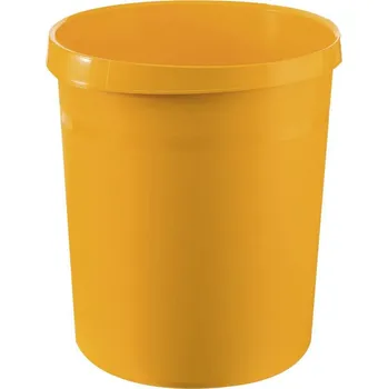 Odpadkový koš HAN GRIP 18190-15 odpadkový koš 18 l (Ø x v) 312 mm x 350 mm polypropylen žlutá 1 ks