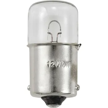 TRU COMPONENTS TC-12842708 žárovička 12 V 10 W BA15s teplá bílá 1 ks