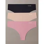QD3558/3EV - dámská tanga Calvin Klein 3pack, XS, 3EV