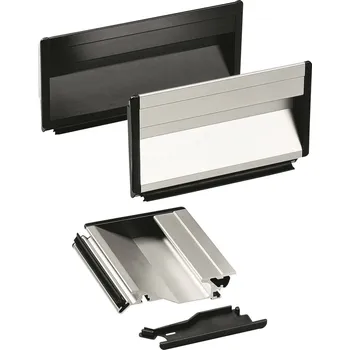 DJ technika Rohde SG-73.118.A4 misková rukojeť upevnění pomocí gumového profilu černá (d x š x v) 118 x 19.5 x 90 mm 1 ks