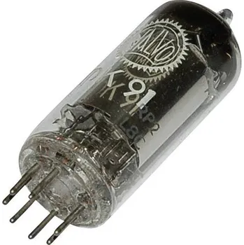 Elektronka BTB Vertrieb DK 91 elektronka heptoda 45 V 1.7 mA Pólů: 7 Typ patice: miniaturní Množství 1 ks