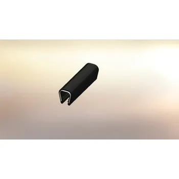 Nábytkové kování Ochrana hran, PVC barva Černá, délka: 20m x 15 mm x 13mm RS PRO