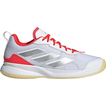 Dámská tenisová obuv ADIDAS Boty Avaflash Low Tennis 38 2/3 BÍLÁ|ČERVENÁ|ŠEDÁ