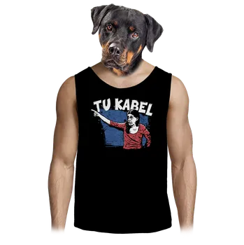 Pánské tílko Bastard Tukabel pánské tílko Black