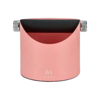 Příslušenství pro přípravu kávy Muvna Steel Knock Box - odklepávač na kavu - růžový