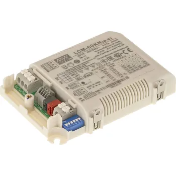 Příslušenství pro LED osvětlení MEAN WELL LCM-60KN LED driver konstantní proud 60.3 W 500 - 1400 mA 2 - 90 V/DC stmívatelný 1 ks