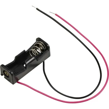 Držák baterie TRU COMPONENTS TC-13220652 bateriový držák 1x N kabel (d x š x v) 36 x 13 x 12 mm