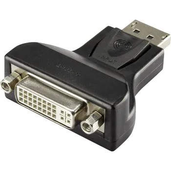 Audio kabel DisplayPort / DVI adaptér k monitoru Renkforce RF-4212237, černá
