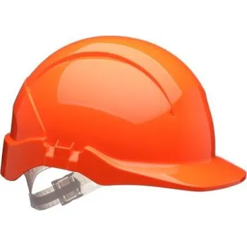 Pracovní přilba Centurion Safety Ochranná přilba EN 397, Oranžová, ABS Integrovaný potní pásek Nastavitelný Dlouhé