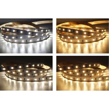 LED páska Profesionální LED pásek HQS-3527-60LED-9.6W-WWCW