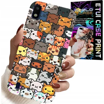 Pouzdro na mobilní telefon POUZDRO PRO SAMSUNG A10 - ZADNÍ KRYT S ROZTOMILÝMI KOČIČKAMI, KOČKAMI, KRYT